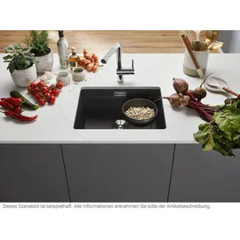 Blanco Etagon 500-U cafe + Handbetätigung + InFino