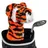Daphne's Headcovers Daphne's Hybrid-/Rettungsabdeckung, Tiger,