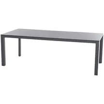 Siena Garden Silva Gartentisch 220 x 100 x 74 cm Titan