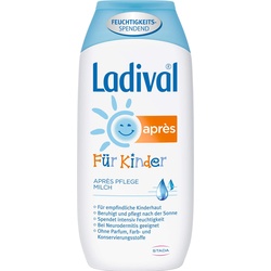 Ladival, Sonnencreme, für Kinder Après Pflege-Milch, 200 ml Lotion