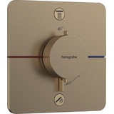 HANSGROHE ShowerSelect Comfort Q Thermostat Unterputz für 2 Verbraucher, 15583140,