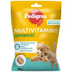 PEDIGREE Multivitamins Immunität Huhn 6 x 180 g Immunitätsergänzung für erwachsene Hunde