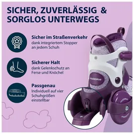 Hudora Hudora, Rollschuhe, My First Quad 26-29 vt 22061 (28), Violett