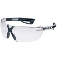 Uvex Megasonic Schutzbrille - Beschlagfreie Kratzfeste und Chemikalienbeständige Vollsichtbrille - Grau/Lime