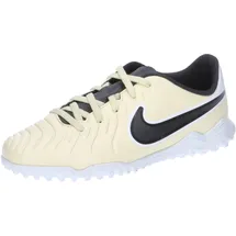 Nike Jr. Tiempo Legend 10 Club TF lemonade/metallic gold coin/schwarz 38