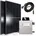 Black Frame 900/800W mit 800W Beny Micro Wechselrichter 2 x 450 W