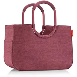 Reisenthel Loopshopper L frame twist maroon