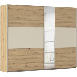 Rauch Schwebetürenschrank Astana 261 x 210 x 59 cm Braun