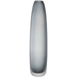 LEONARDO Vase Bellagio 1000 ml Glas Grau Anthrazit 34 cm