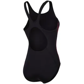 Speedo Placement Muscleback Badeanzug - Black Plum Dandy Siren - UK 34