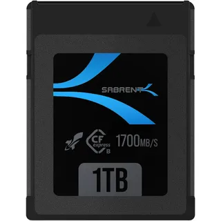 SABRENT CFexpress Speicherkarte Typ B 1TB (1700 MB/s Lesen, 1500MB/s Schreiben, cf Express Memory Card 8k raw für DSLR kameras (CF-XTBT-1TB)