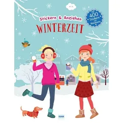 Winterzeit (Anziehpuppen, Anziehpuppen-Sticker)