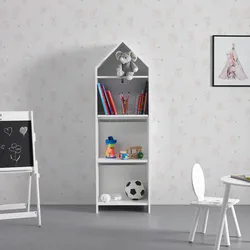 Regal für Kinder, weiß, 'Lia'