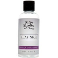 Fifty Shades of Grey Play Nice Vanille-Massageöl 90 ml - Klar