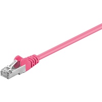Goobay CAT 5e patchcable SF/UTP, magenta
