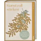 Stiebner Kunstvoll sticken: Besondere Motive inspiriert von Pflanzen, Tieren und Geschichten. Stickbilder & Motive für 3D-Stickerei. Stickvorlagen für Tiere, Sterne, Pflanzen, Schneeflocken & Co. im 3D-Look.
