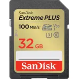 SanDisk Extreme PLUS SDHC MEMORY (SDHC, 32 GB - 2 Pack