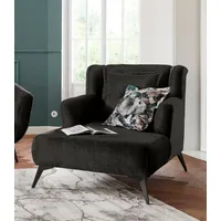 INOSIGN Loveseat »Baggio«, Zierkissen inklusive grau