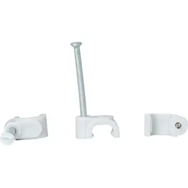 Kopp 346304082 Nagelschellen 346304082 Bündel-Ø-Bereich 5 bis 10mm für Flachbandkabel Grau 50St.