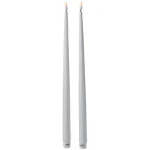 283 LED Stabkerzen ELLA 38 cm 2 St. weiß