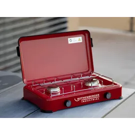 Rothenberger Campingkocher Duo inkl. USB Feuerzeug