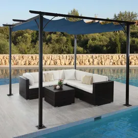 MCW Pergola C42 3 x 3 m Blau