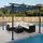 MCW Pergola C42 3 x 3 m Blau