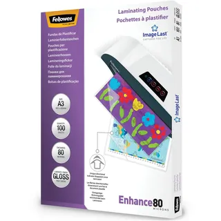 Fellowes Laminierfolie A3 80 mic 100 Black (5306207)