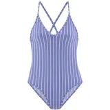 vivance by lascana Badeanzug Damen Blau 34 Cup A/B