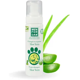 MenForSan Shampoing pour animaux de compagnie Aloe Vera 200 ml Weiß