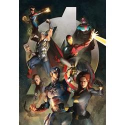 Clementoni® Puzzle Clementoni 39721 Disney 100 Jahre Avengers, 1000 Puzzleteile bunt