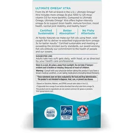 Nordic Naturals Ultimate Omega-3 Xtra Kapseln 60 St.