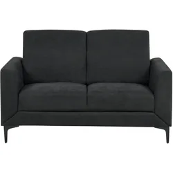 2-Sitzer Sofa schwarz FENES