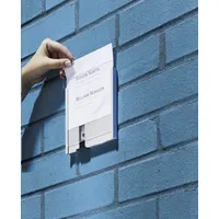 Durable Einsteckschilder für Namensschilder DOOR SIGN REFILL 14,9 x