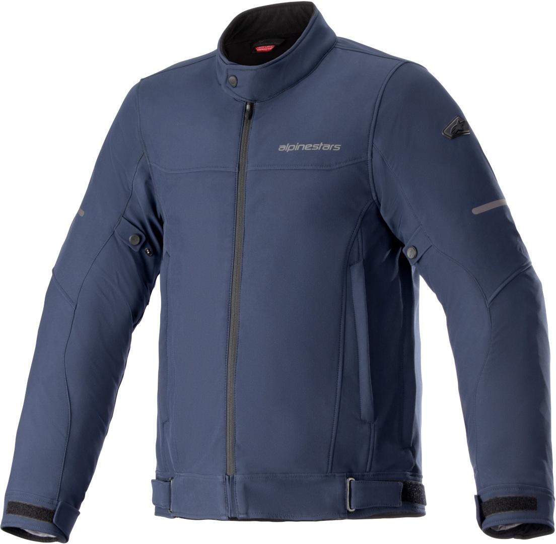 Alpinestars Husker Motorfiets textiel jas, blauw, 4XL