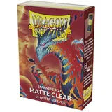 Arcane Tinmen Dragon Shield Japanese Size Matte Clear Outer Sleeves - Clear Cosmere