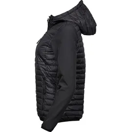 Tee Jays Damen Crossover Kapuzenjacke Stepp-Jacke 9629 black/black XXL