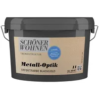 Schöner Wohnen Trendstruktur Effektfarbe Blassgold glänzend 1 l