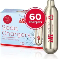 ISi CO2 Kapseln 8,4g (6x10) - für Sodamaker Classic,