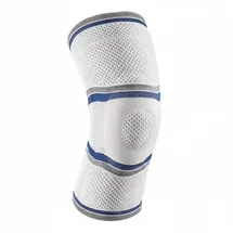 Bort StabiloGen Eco Kniebandage 1 St Silber XL