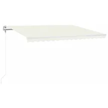 vidaXL Markise 400 x 300 cm creme