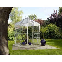 Vitavia Juno 4500 Alu eloxiert ESG 3 mm / HKP 6 mm 4,5 m² inkl. Stahlfundament