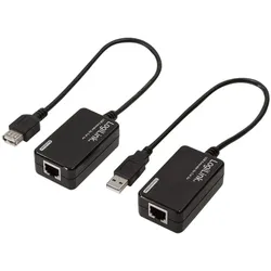 LogiLink Verlängerungskabel USB über CAT5/6 60 Meter