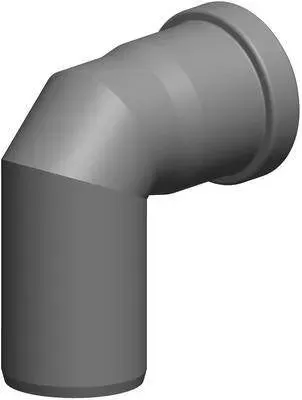 COSMO Bogen 87 Grad DN 80