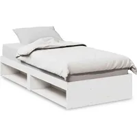 VidaXL Tagesbett ohne Matratze Weiß 80x200 cm Massivholz Kiefer
