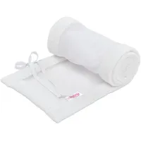 babybay Nestchen Mesh-Waffelpiqué passend für Modell Maxi, Boxspring, Comfort und Comfort Plus, weiß