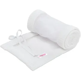 babybay Nestchen Mesh-Waffelpiqué passend für Modell Maxi, Boxspring, Comfort und Comfort Plus, weiß