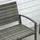 Outsunny Gartenbank 119 x 60 x 57 cm Grau