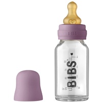 Bibs Baby Glass Bottle, 110 ml Mauve