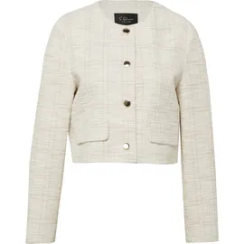 s.Oliver Boucléjacke mit Glitzergarn Beige M